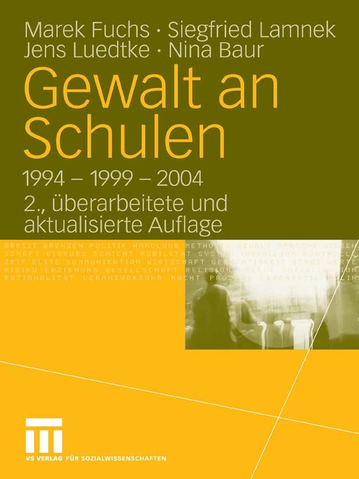 Title details for Gewalt an Schulen by Marek Fuchs - Available